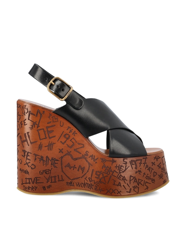 Maxime Wedge Sandals Heels