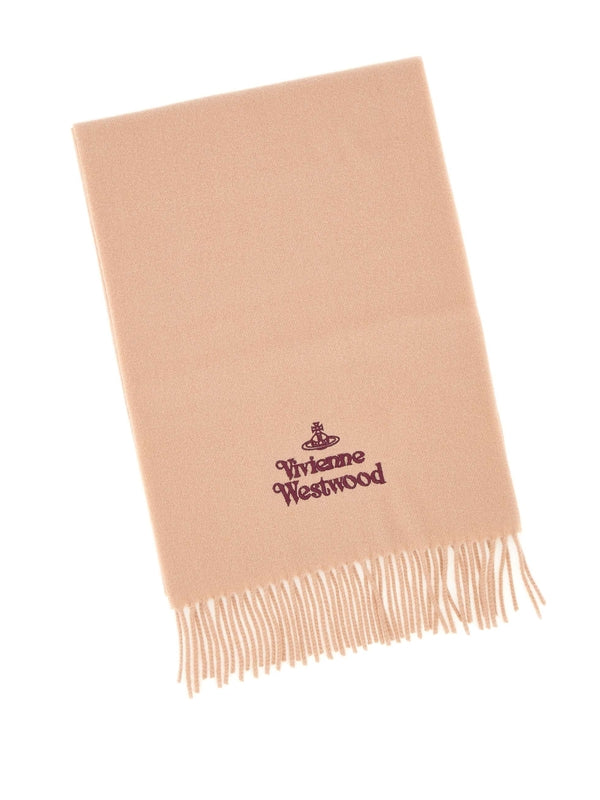 Vivienne Westwood Beige Wool Mufflers