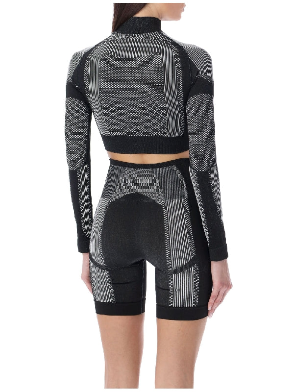 MISBHV - Sports Logo Jacquard Crop Top - Jente