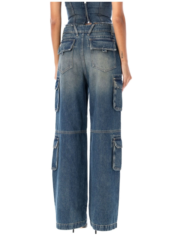 MISBHV - Multi Pocket Denim Cargo Pants - Jente