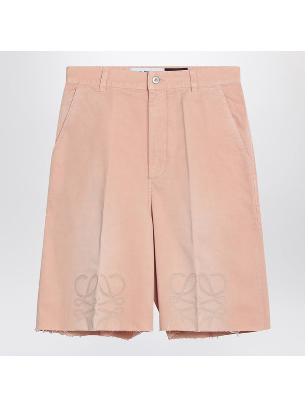 Anagram Cotton Bermuda Shorts