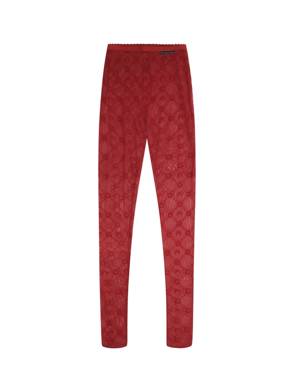 Marine Serre Red Leggings