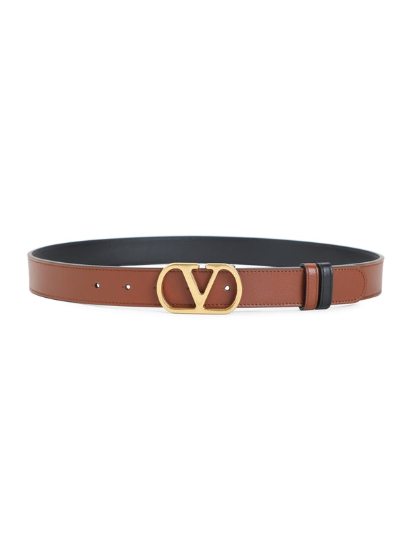Valentino Brown Leather Belts