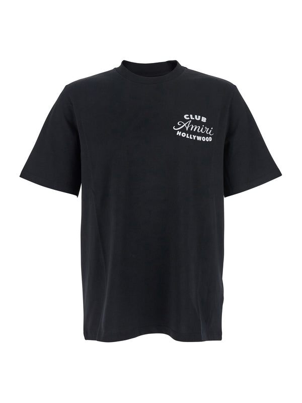 Amiri Black Half Sleeve