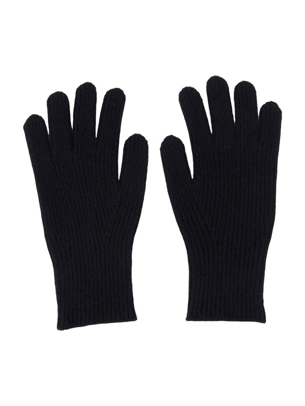 Toteme Black Wool Gloves