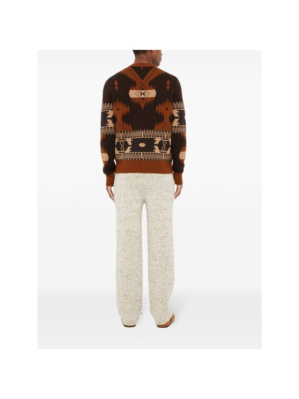 Icon Jacquard Wool Knit