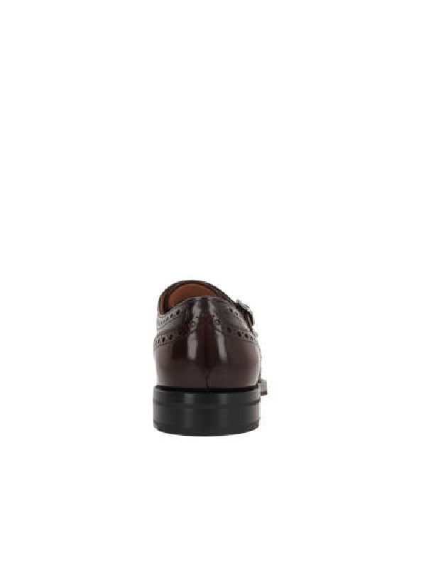 Lana Leather Monk Strap Shoes