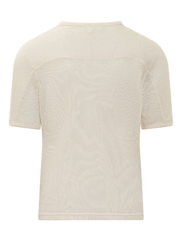 Baseball Logo Mesh Top