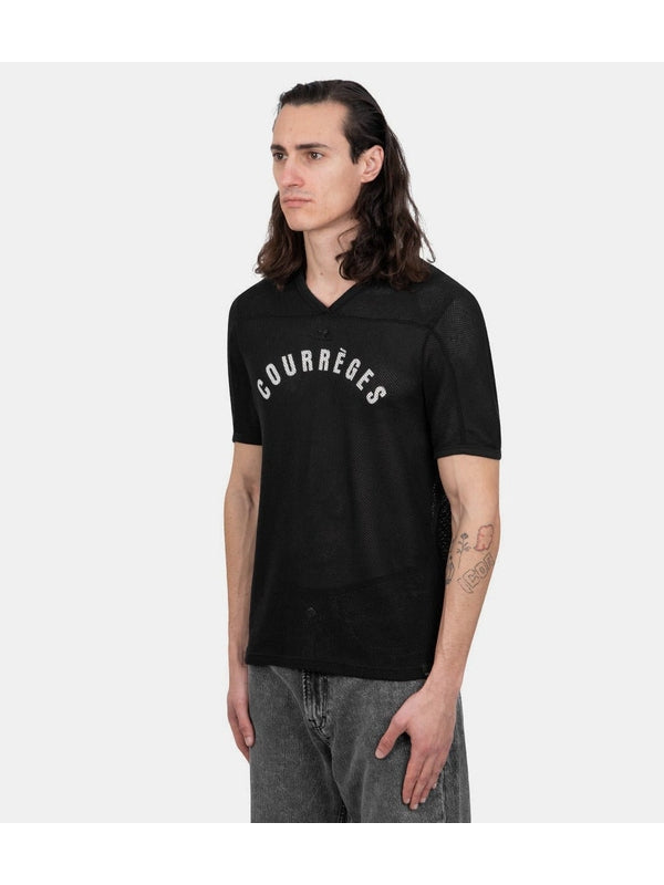 Courrèges Black Half Sleeve