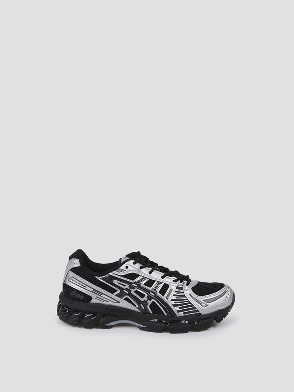 Asics Black Silver Low Top Sneakers