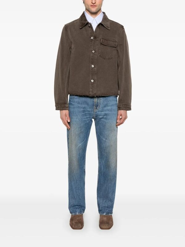 Cut Reverse Denim Jacket