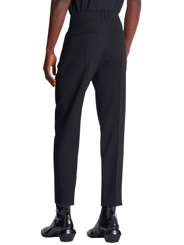 Black Wool Pants