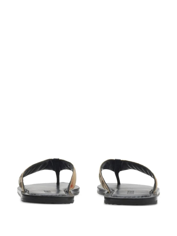 Pavillon Check Flip Flop