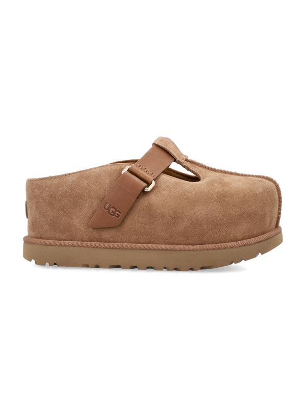 Goldenstar High Clog Mules