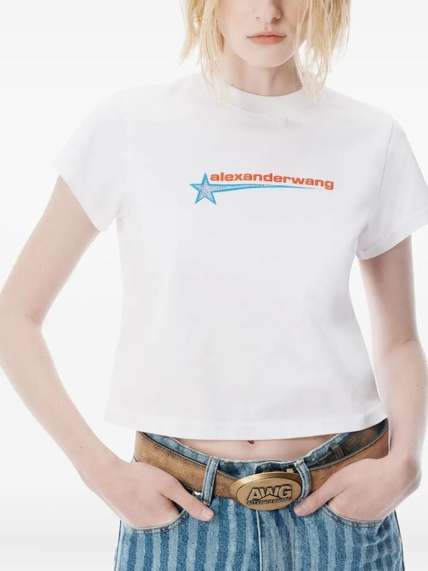 Alexanderwang White Half Sleeve