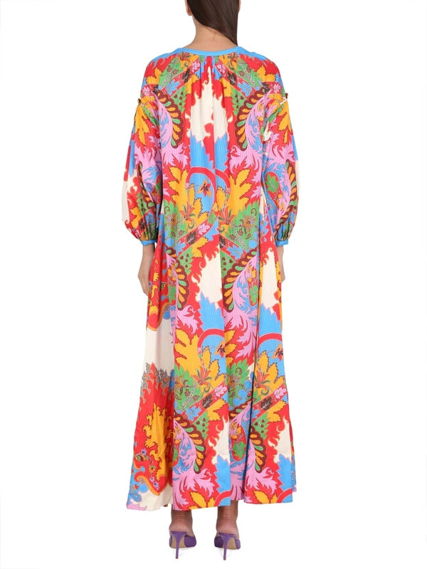 Allover Printed Long Dress