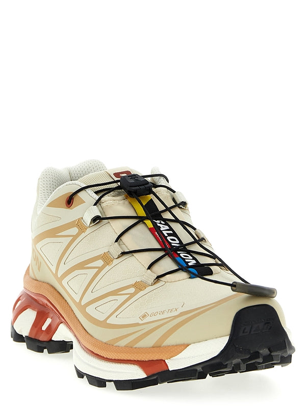 Salomon Beige Low Top Sneakers