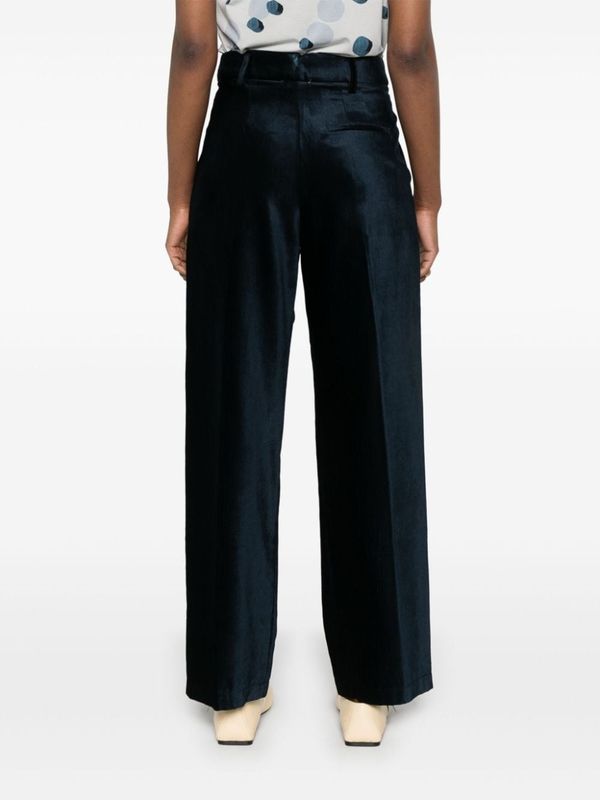 Velvet Tailored Pants