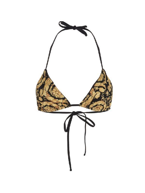 Baroque Halterneck Bikini Top