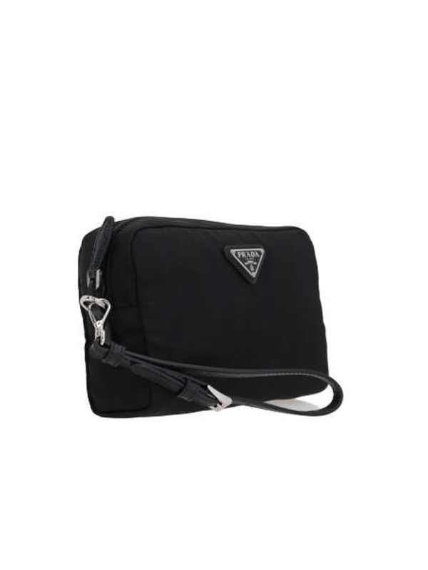 Triangle Logo Re-Nylon Small Pouch