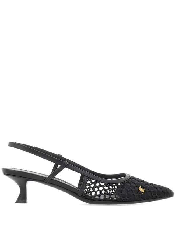 VARA Chain Slingback Heel