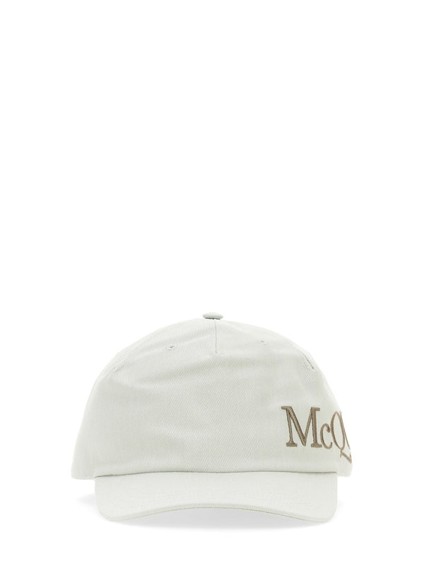 Alexander Mcqueen Green Cap