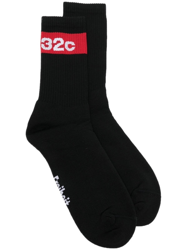 032C Black Socks