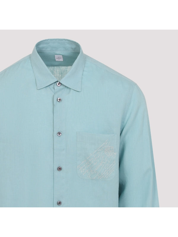 Berluti Blue Shirts