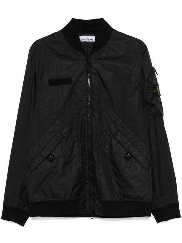 Wappen Patch
  Multi-Pocket Bomber Jacket