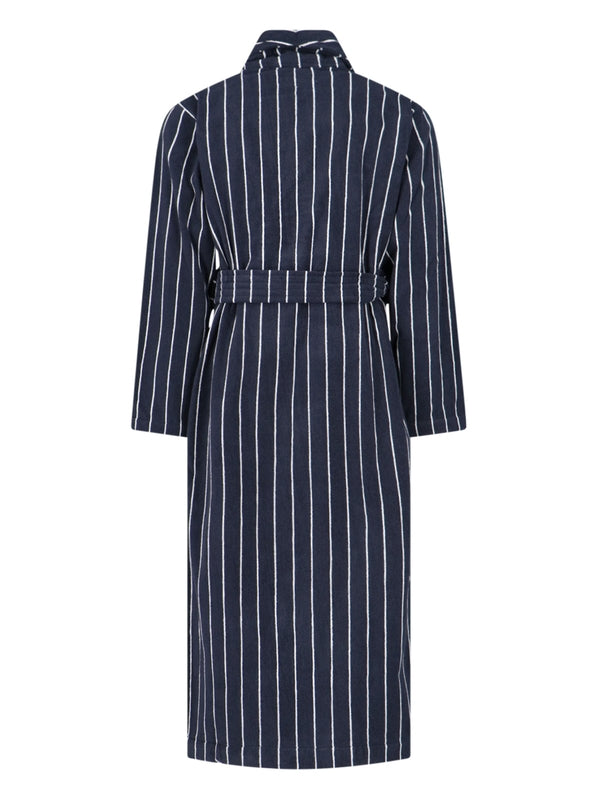 Striped Cotton Bathrobe