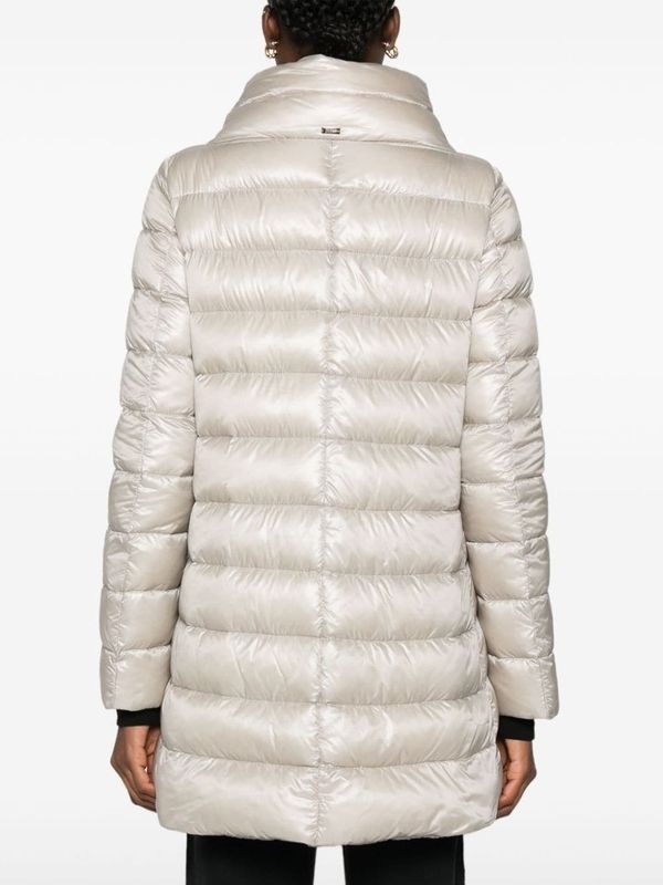 Amelia High-neck Nylon Padded Jacket