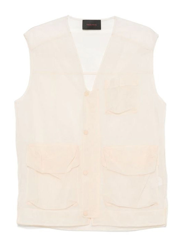 UTILITY  5347D0069 NUDE Beige Vests