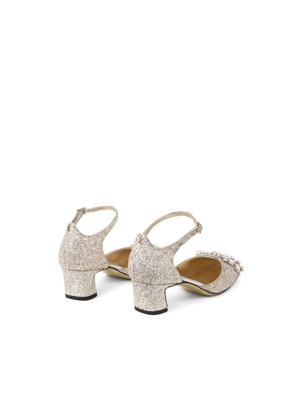 Verity 45 Glitter Pumps Heel