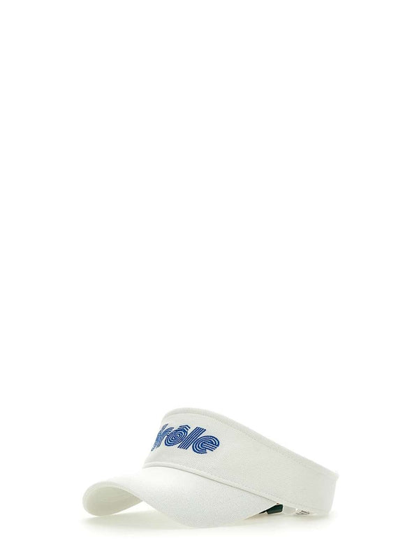 Logo Detail Cotton Visor Hat