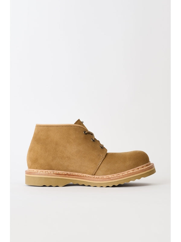 Our Legacy Beige Lace-Up Boots