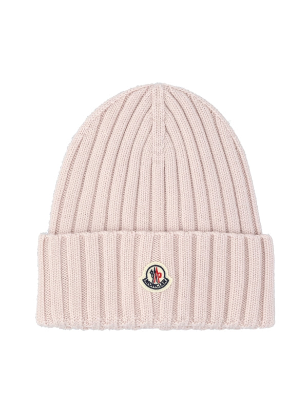 Logo Patch Wool Beanie