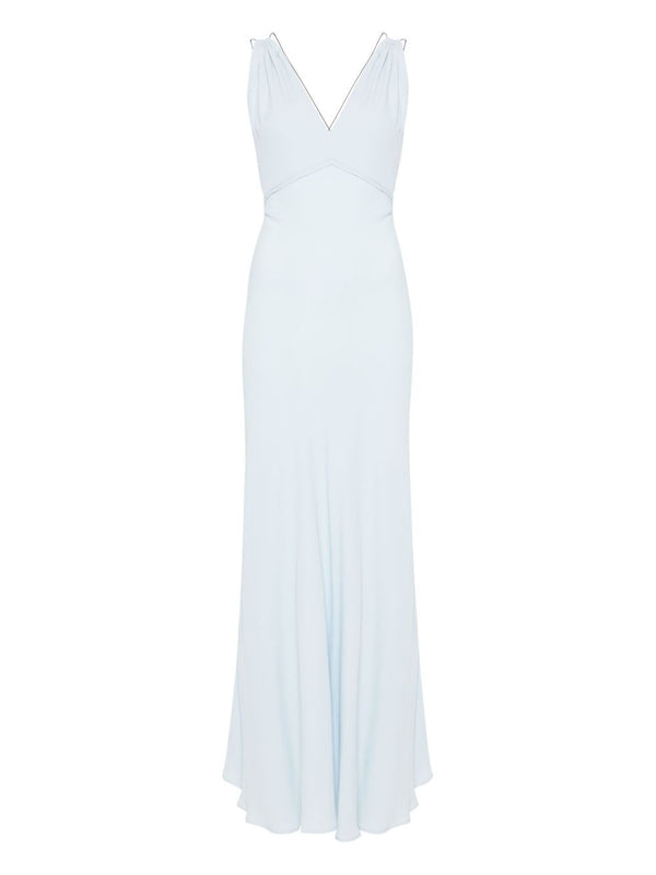 Marisol Silk Blend Long
  Dress