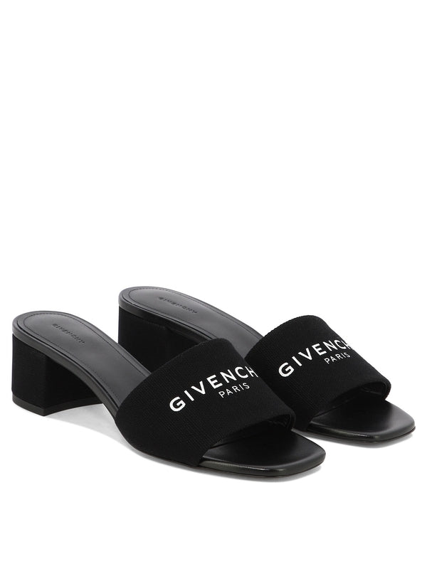 4G Logo Band Sandal Heel