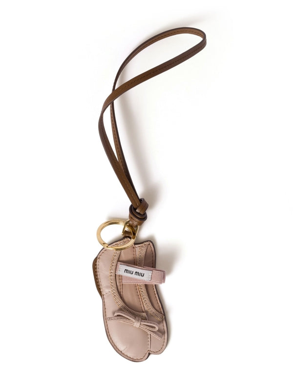 Trick Ballet Leather Keyring