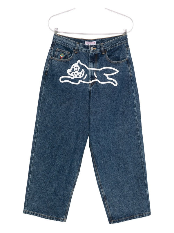Ice Cream Blue Denim Pants