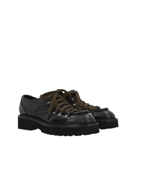 Doucal'S Black Lace-Ups