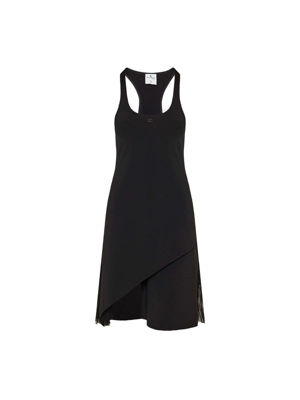 Courrèges Black Midi Dress