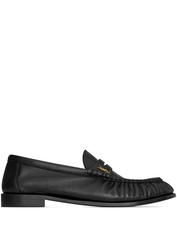 Saint Laurent Black Loafers