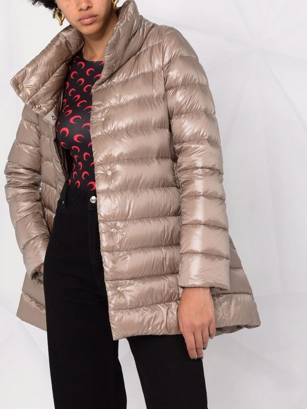 Amelia Quilted High-Neck
  Padding