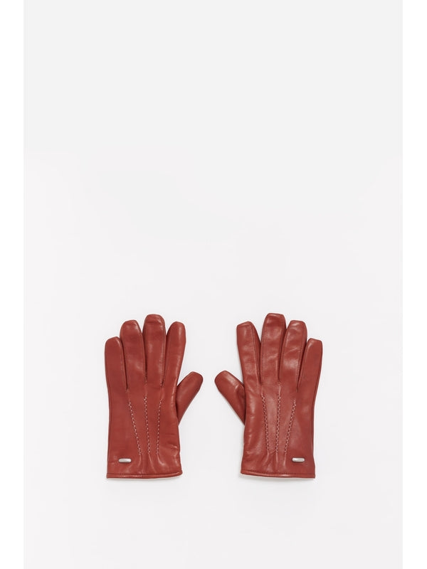 Our Legacy Brown Leather Gloves