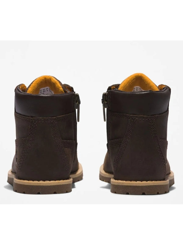 Timberland Brown Lace-Up Boots