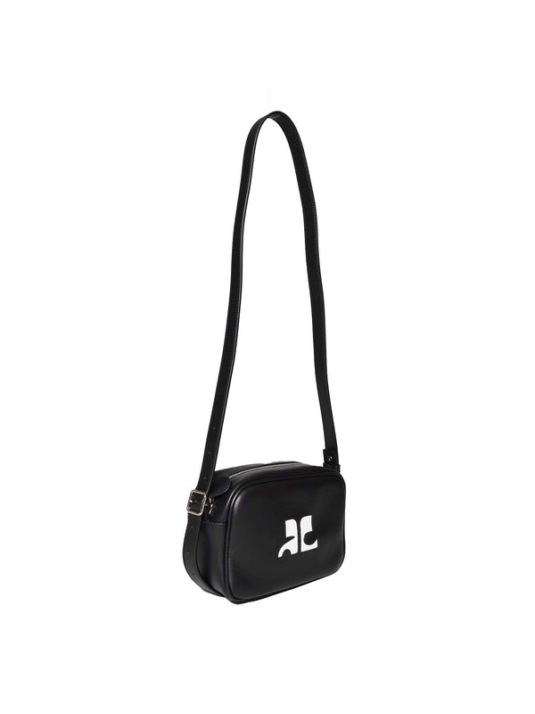 Re-edition Logo Leather Shoulder Bag