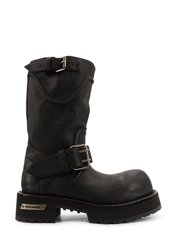 Balenciaga Black Middle Boots