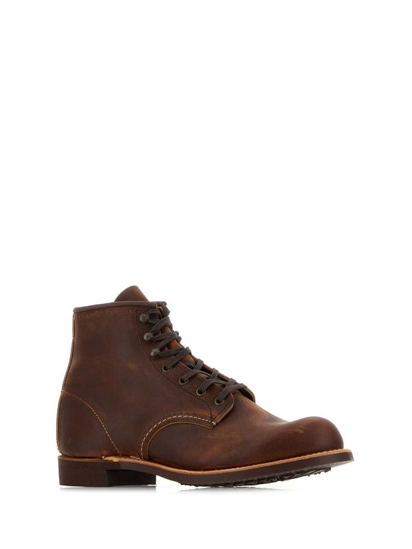 Red Wing Brown Lace-Up Boots