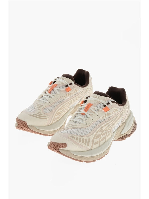 Puma Beige Low Top Sneakers